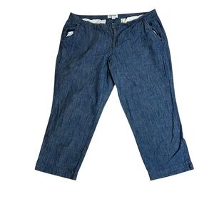 Old Navy Classic Cropped Trousers Sz 16